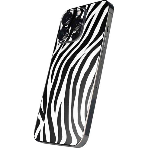 Zebra Print iPhone 16 Pro Skin